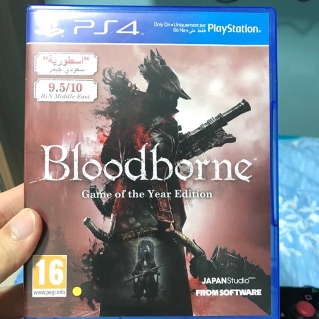 Game ps4 bloodborne goty hệ eu