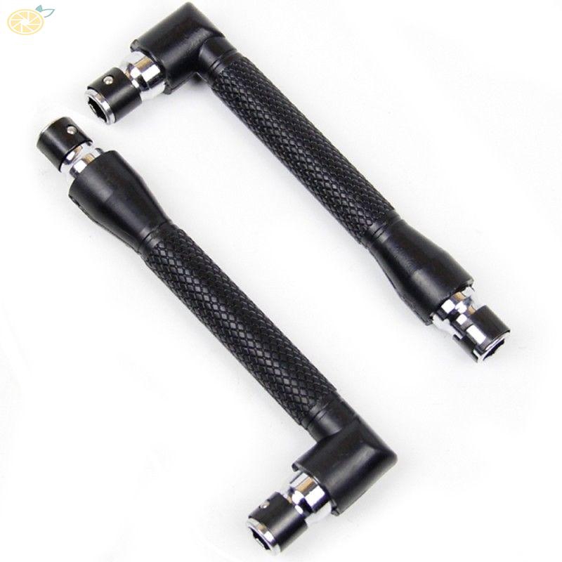 Bộ cờ lê 2 đầu hình chữ L kích thước 11x4x1cm kèm 10 mũi tua vít đa năng chuyên dụng