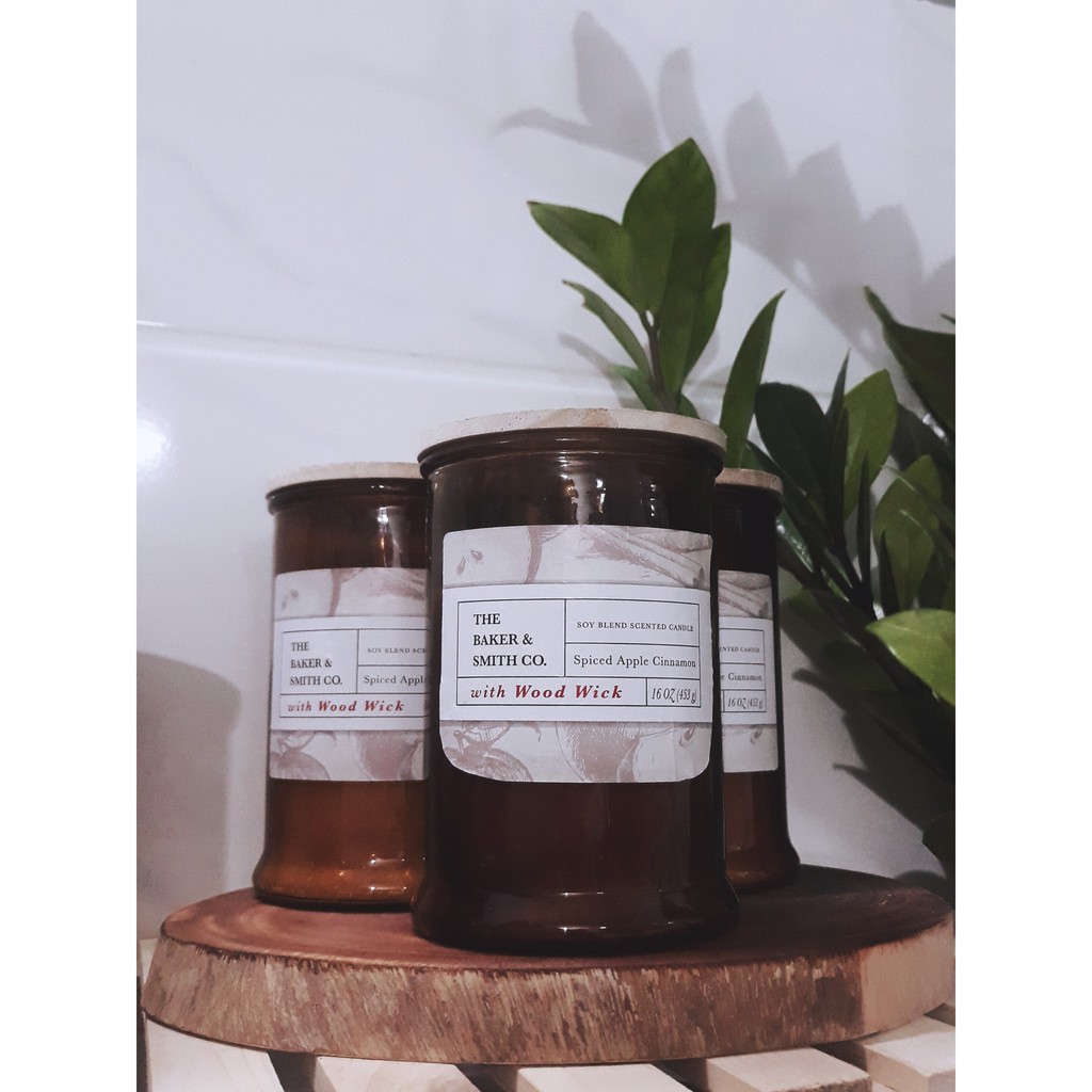 Nến Thơm The Baker & Smith Co (Táo Quế nồng ấm) - Nến VNXK