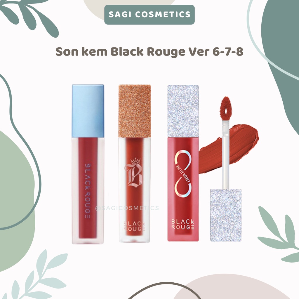 Son kem Black Rouge Air Fit Velvet Tint Ver 6