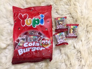 KẸO DẺO YUPI HAMBURGER MINI (12 viên/gói)