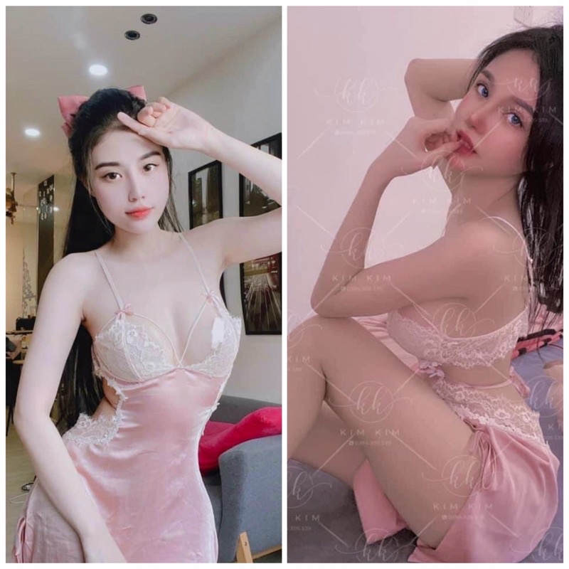 VÁY NGỦ REN SIÊU XINH QCCC