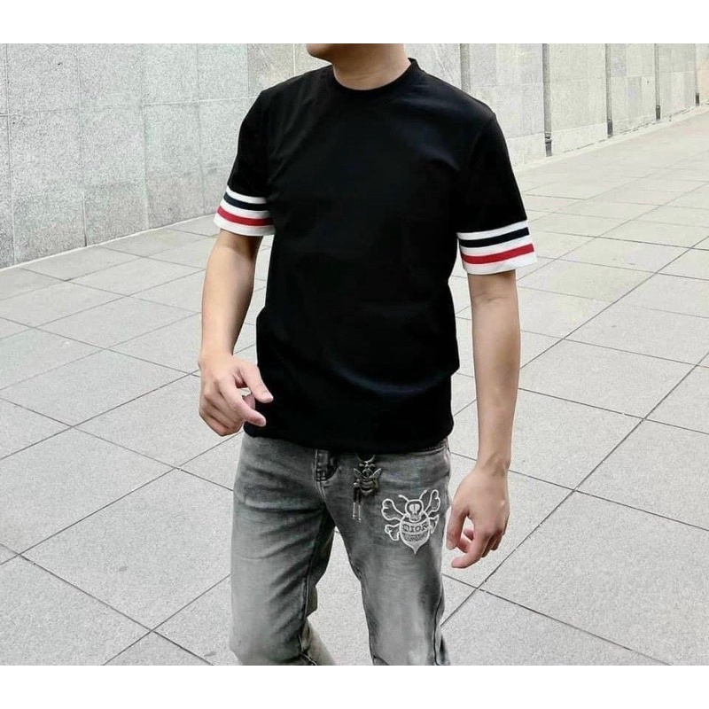 Áo Thun In Hình Tay Lỡ Form Rộng Basic Nam Nữ vải cotton mát phong cách Hàn Quốc Huyenstore.23