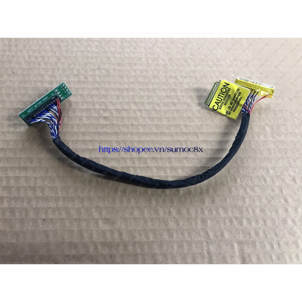 Cáp nạp rom Panel màn Laptop 30 pin (dạng típ) và 40 pin (dạng Led) dùng cho thợ sửa chữa