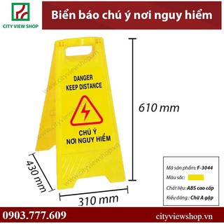 Biển báo chữ A gập