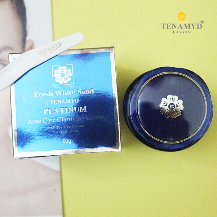 [NHẬP KHẨU-TEM PHỤ]Kem dưỡng dành cho da mụn Acne Care Clarifying Cream by TENAMYD 60ml