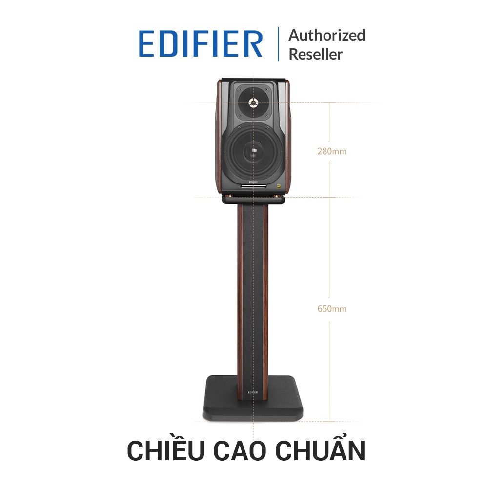 Chân loa EDIFIER SS03 - Thiết kế cực đẹp - Gỗ MDF cứng cáp chắc chắn - Tăng trải nghiệm nghe - Hàng chính hãng MAI THU