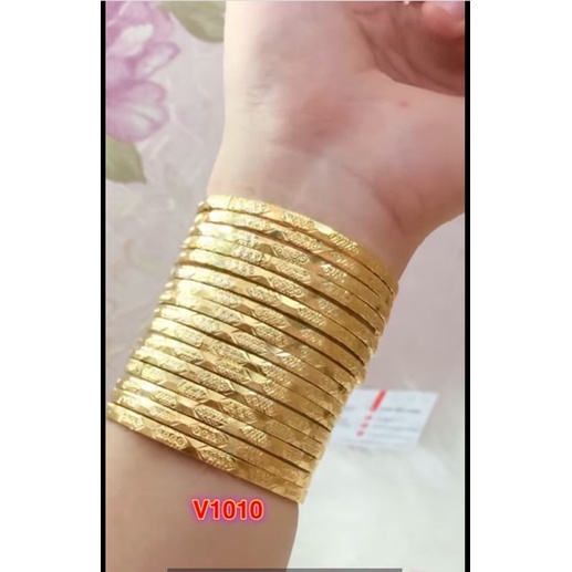 bộ ximen 7 chiếc mạ vàng khoá lưỡi gà