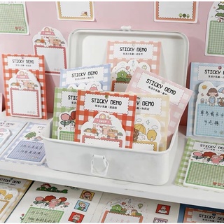 Tập giấy note giấy ghi chú cute