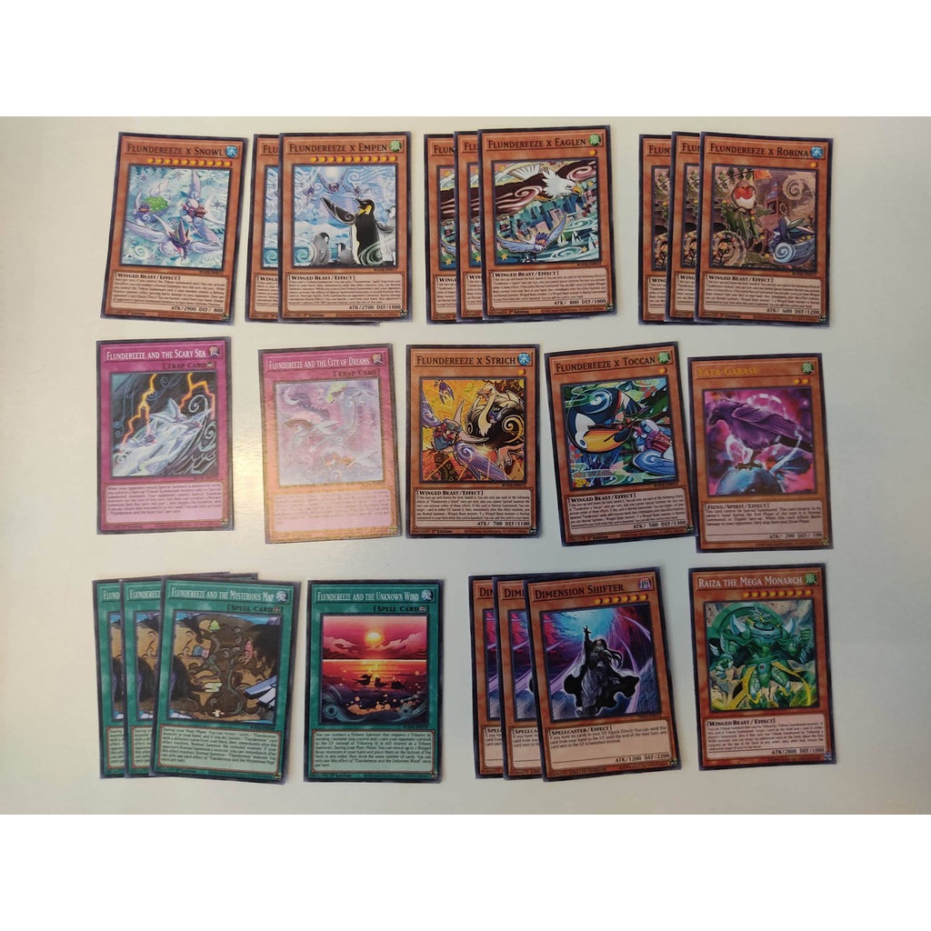 Bài Yu-gi-oh in theo set - Floowandereeze