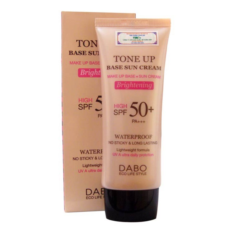 Kem chống nắng, lót nền trang điểm Dabo tone-up 70ml