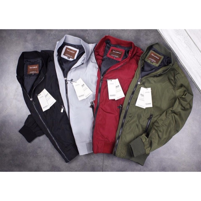 Áo khoác gió Bomber Pull & Bear