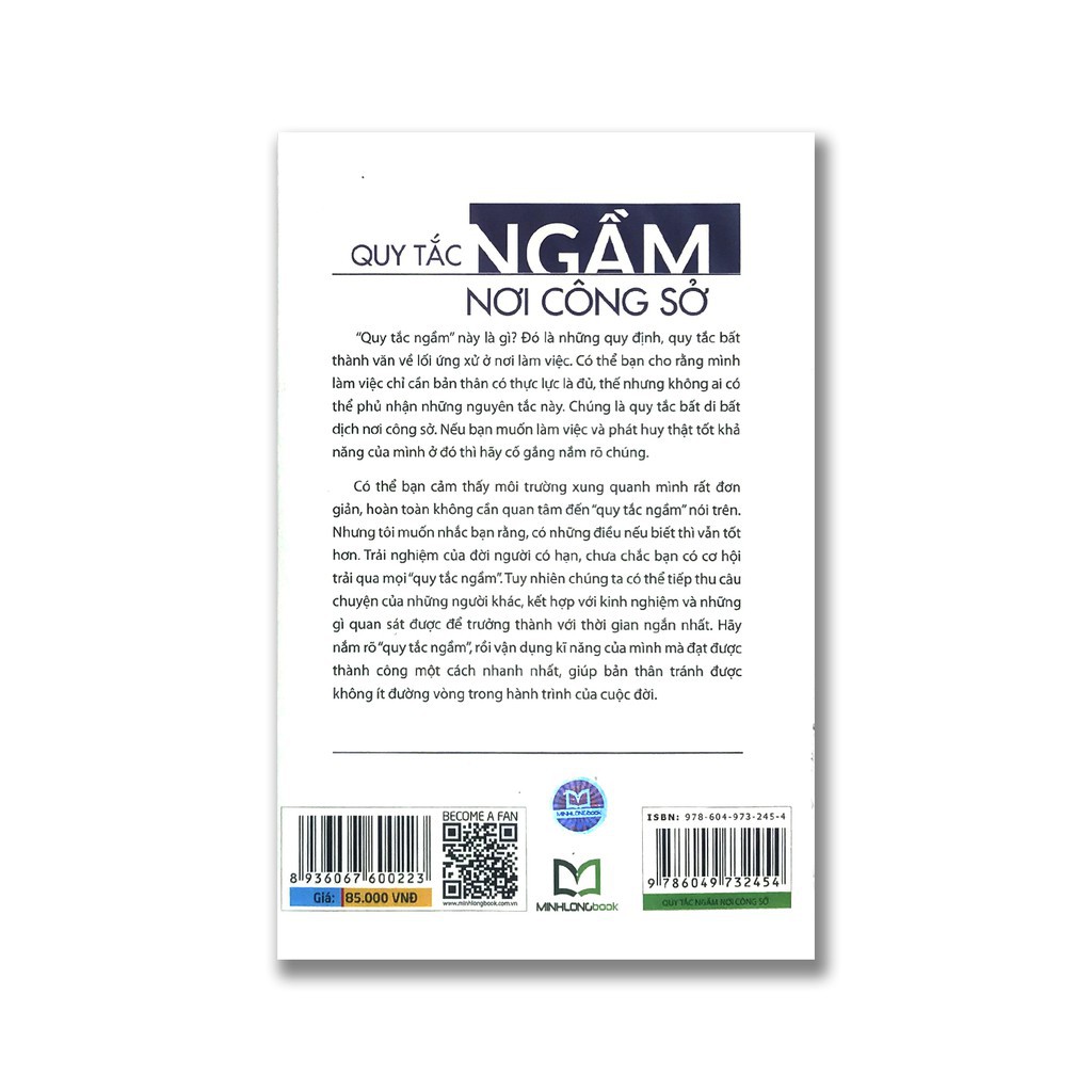Sách: Quy Tắc Ngầm Nơi Công Sở