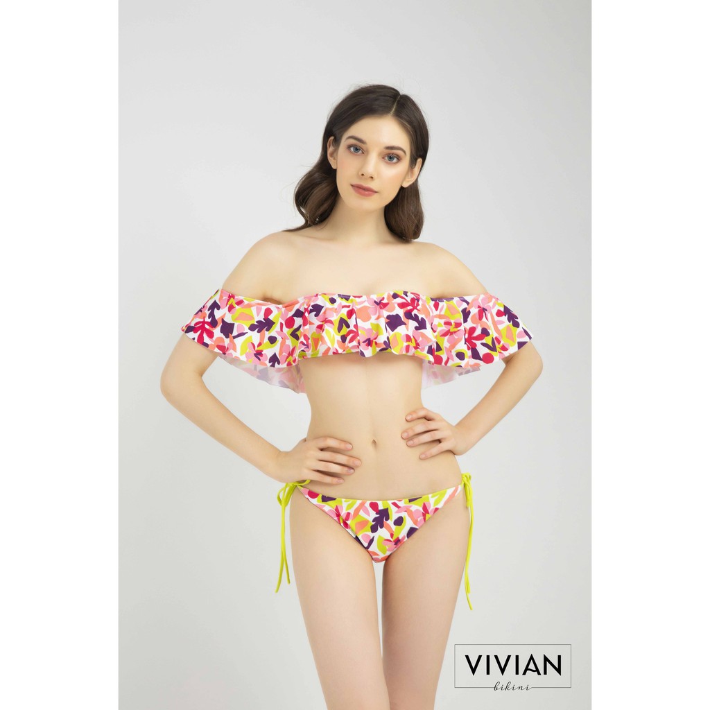 Quần bơi lẻ BIKINI PASSPORT cột dây hai bên - Floral-VS146_FLO | BigBuy360 - bigbuy360.vn