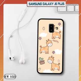 Ốp lưng nhám cho điện thoại Samsung Galaxy J6 Plus