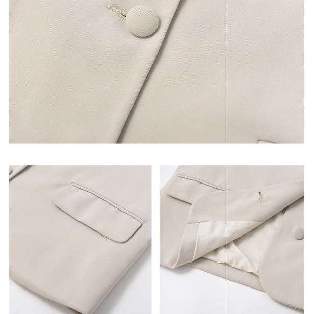 Áo khoác blazer nữ dáng ngắn tiểu thư xinh xắn dáng rộng phong cách vintage - Mao Tử Store