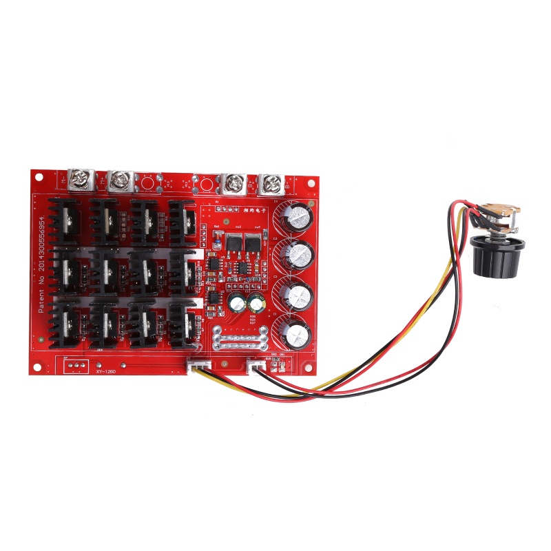Bộ Điều Khiển Tốc Độ Động Cơ DC 10-50V 60A PWM HHO RC Tối Đa 3000W MAX 12V 24V 48