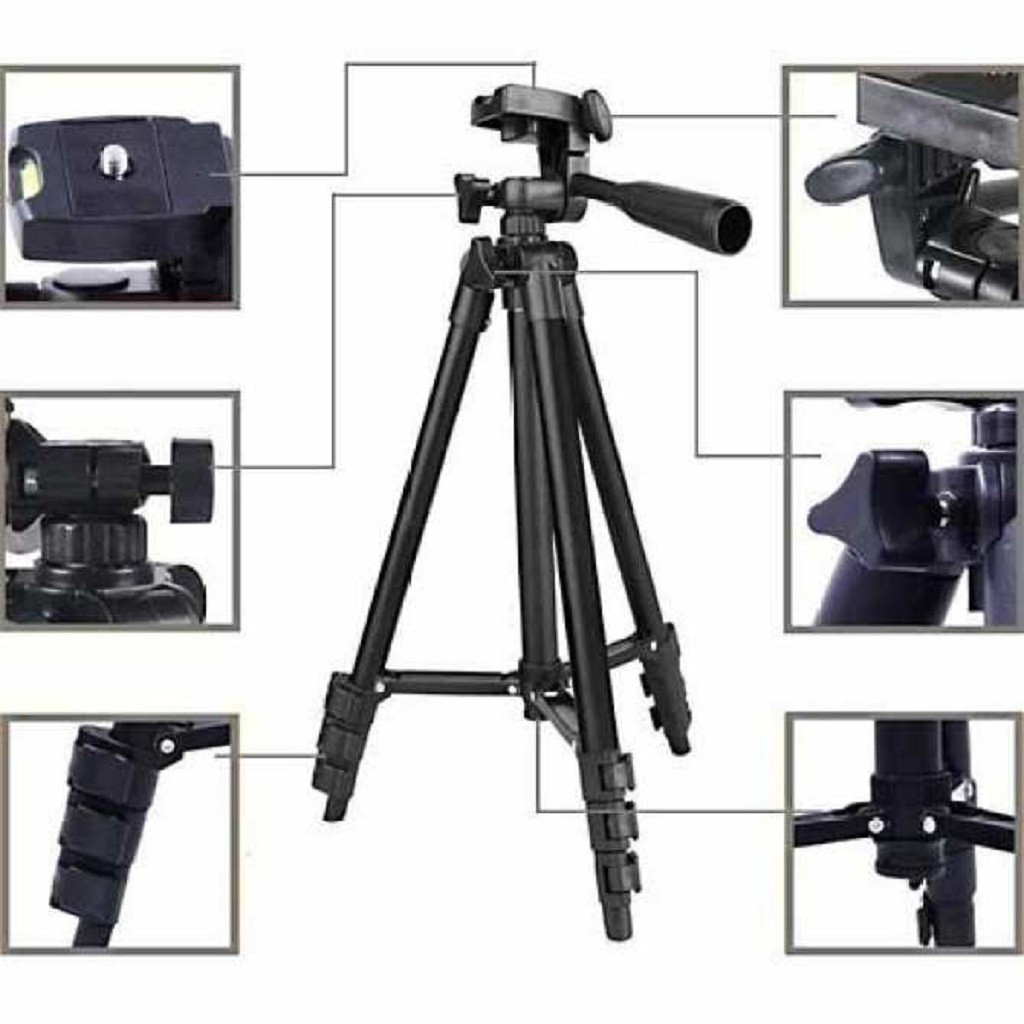 Giá đỡ điện thoại 3 chân Tripod 3120 - Tuyệt đỉnh Selfie