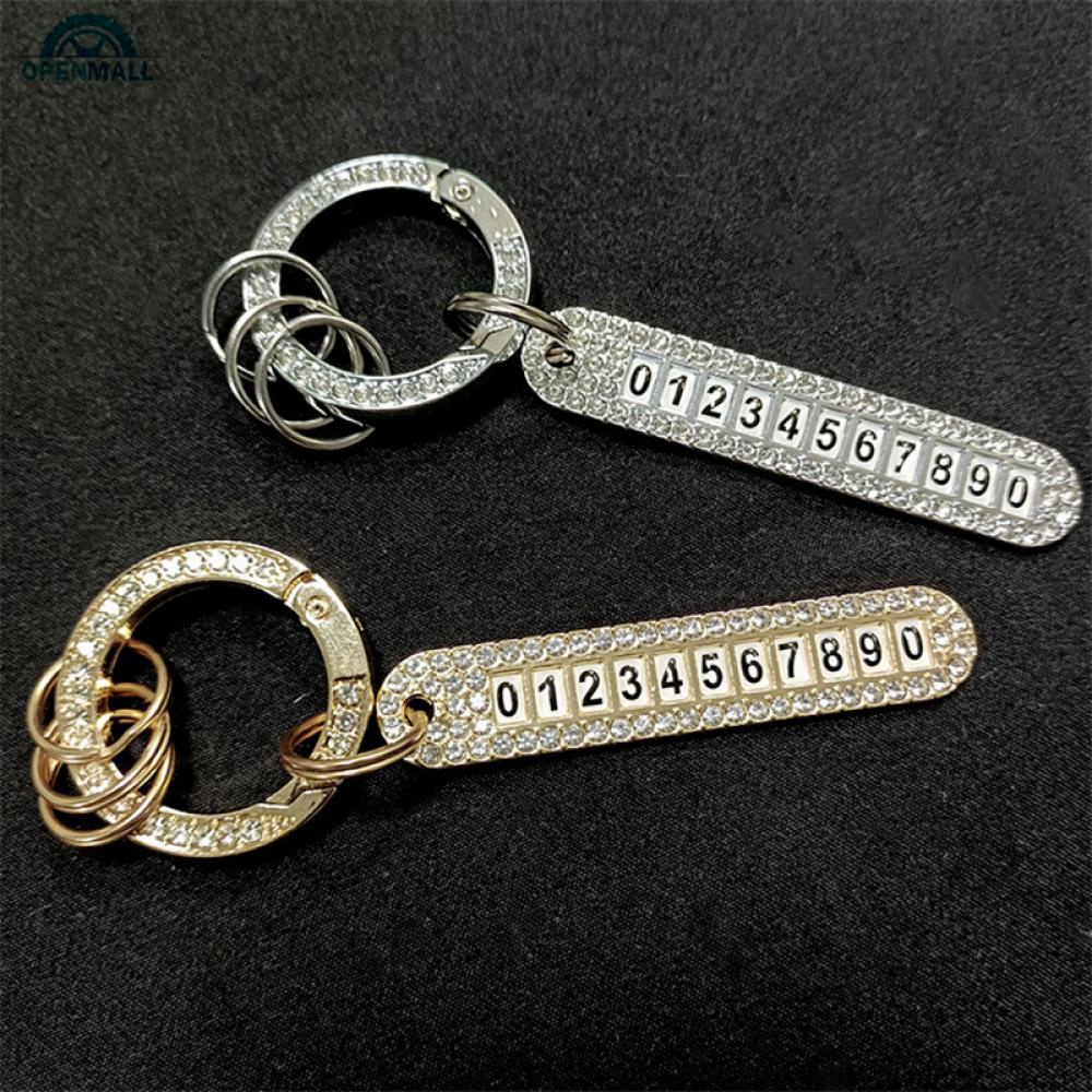 Móc Khóa Có Gắn Thẻ Số Chống Thất Lạc Tiện Lợi