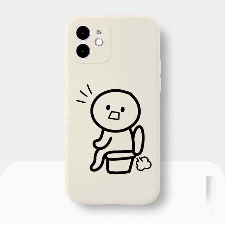 Ốp lưng iphone 7+/8 plus, X, XSMAX, 11, 12, 12, 13 PROMAX ĐI WC