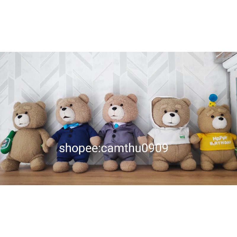 Gấu bông ted2- izeted đáng yêu nhiều mẫu