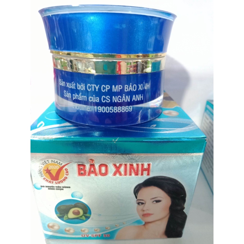 Kem dưỡng trắng da chống nắng BẢO XINH 20G