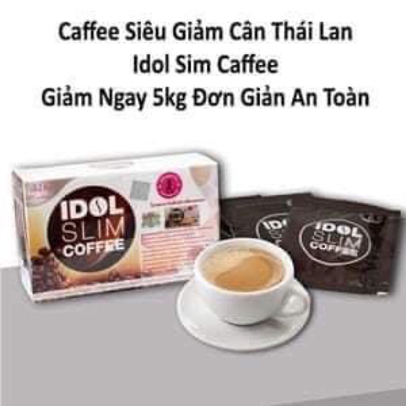 Cà Phê Giảm Cân Coffee Slim Idol Hộp 10 Gói