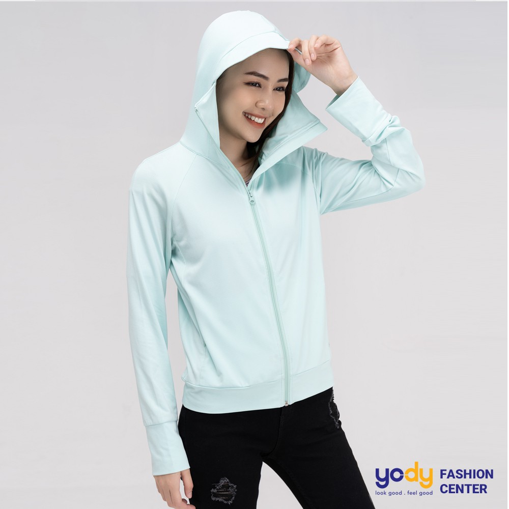 Áo chống nắng nữ YODY cản tia UV thoáng mát mềm mại ACN4002 | BigBuy360 - bigbuy360.vn