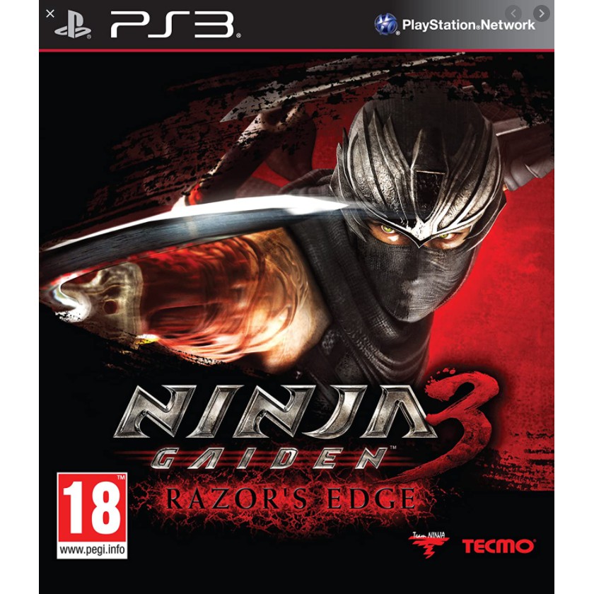 Đĩa trò chơi Ninja Gaiden Sigma trên hệ máy ps3