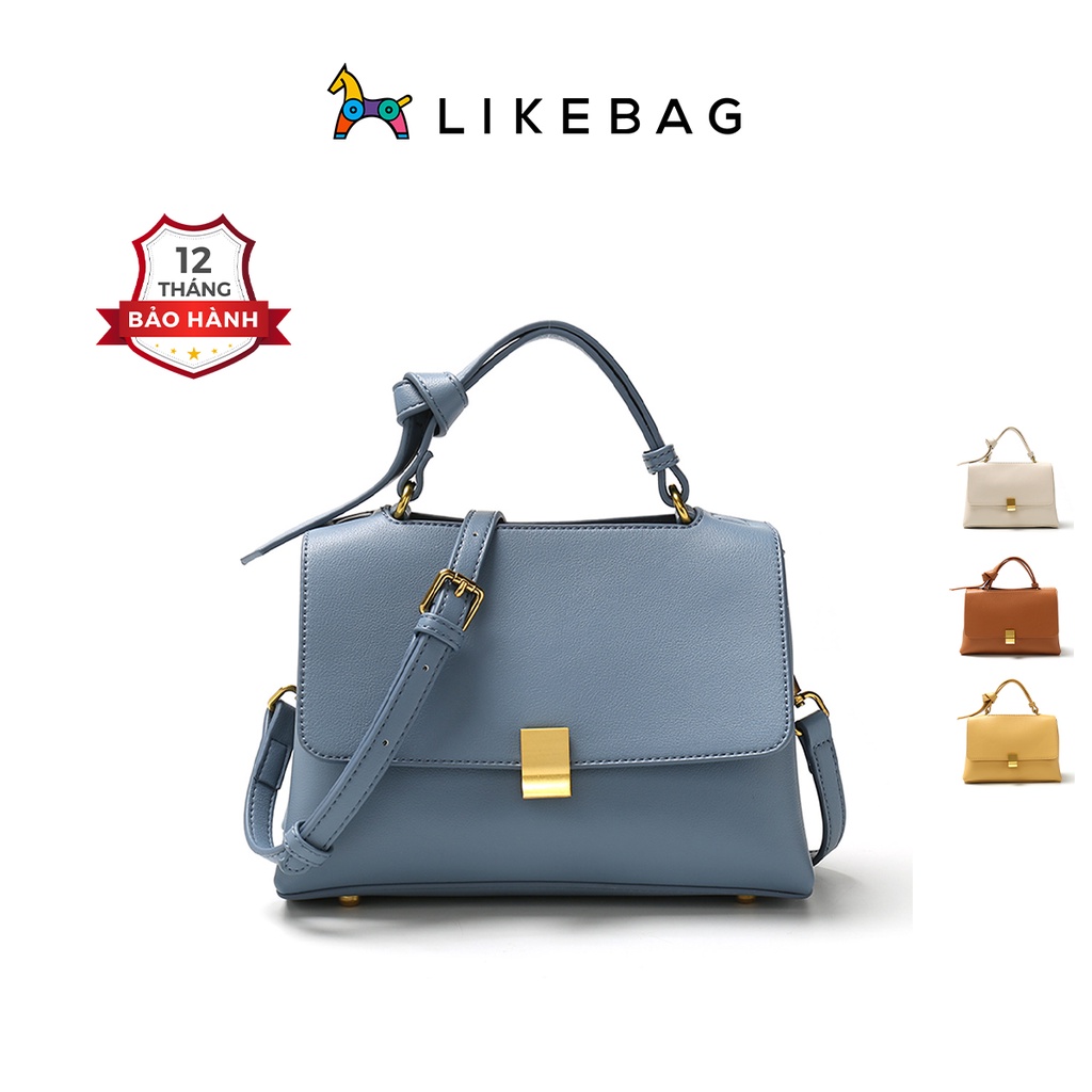 Túi xách nữ đeo vai thời trang LIKEBAG da PU cao cấp, kiểu dáng basic công sở 6129 - LIBAGI