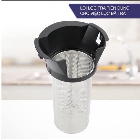 Ấm siêu tốc siêu tốc thủy tinh LEBENLANG 1.8L - BH 2 năm - LBE2819