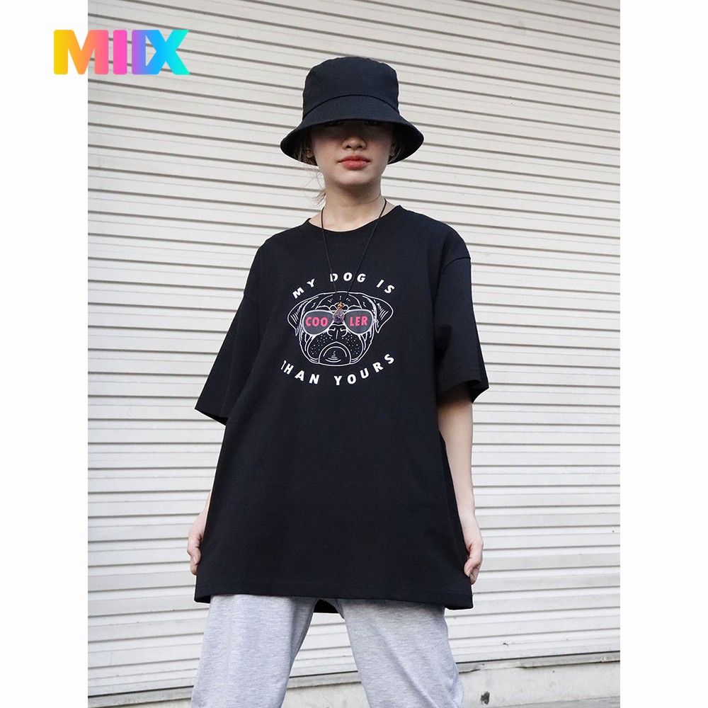 Áo thun tay lỡ form rộng unisex Miix basic tee MT027