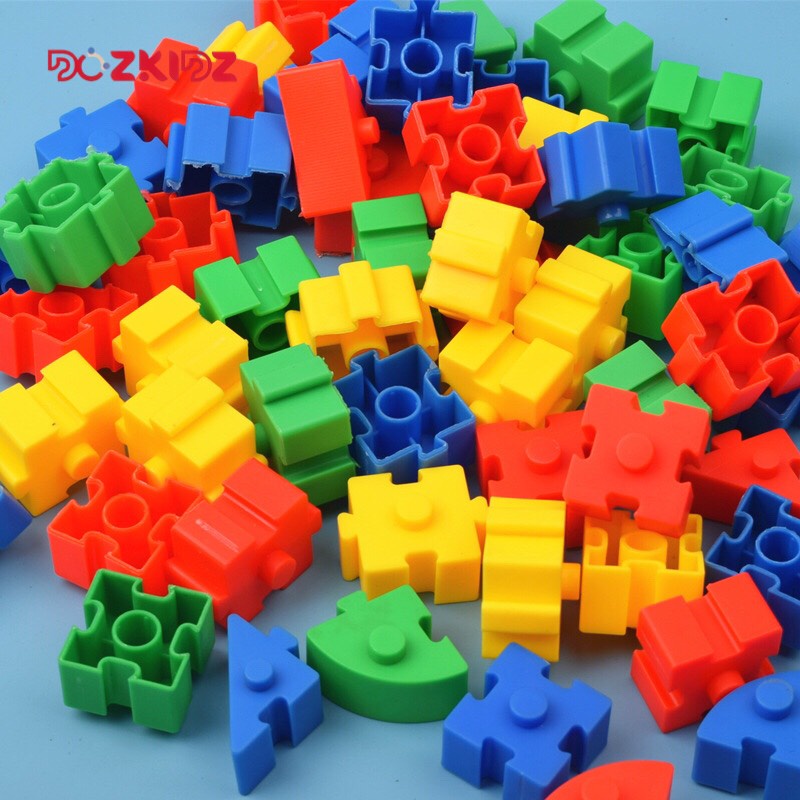 Đồ chơi xếp hình lắp ráp 70 CHI TIẾT sáng tạo và phát triển tư duy cho bé - Dozkidz
