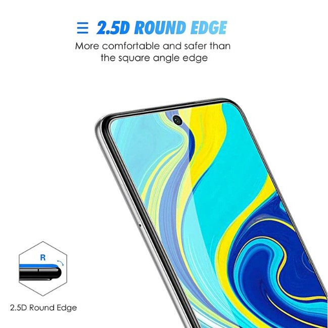 Kính cường lực Xiaomi Redmi Note 9S / Note 9 Pro 💥 GIẢM GIÁ CỰC SỐC 💥 Độ cứng 9H, dày 0.3 mm