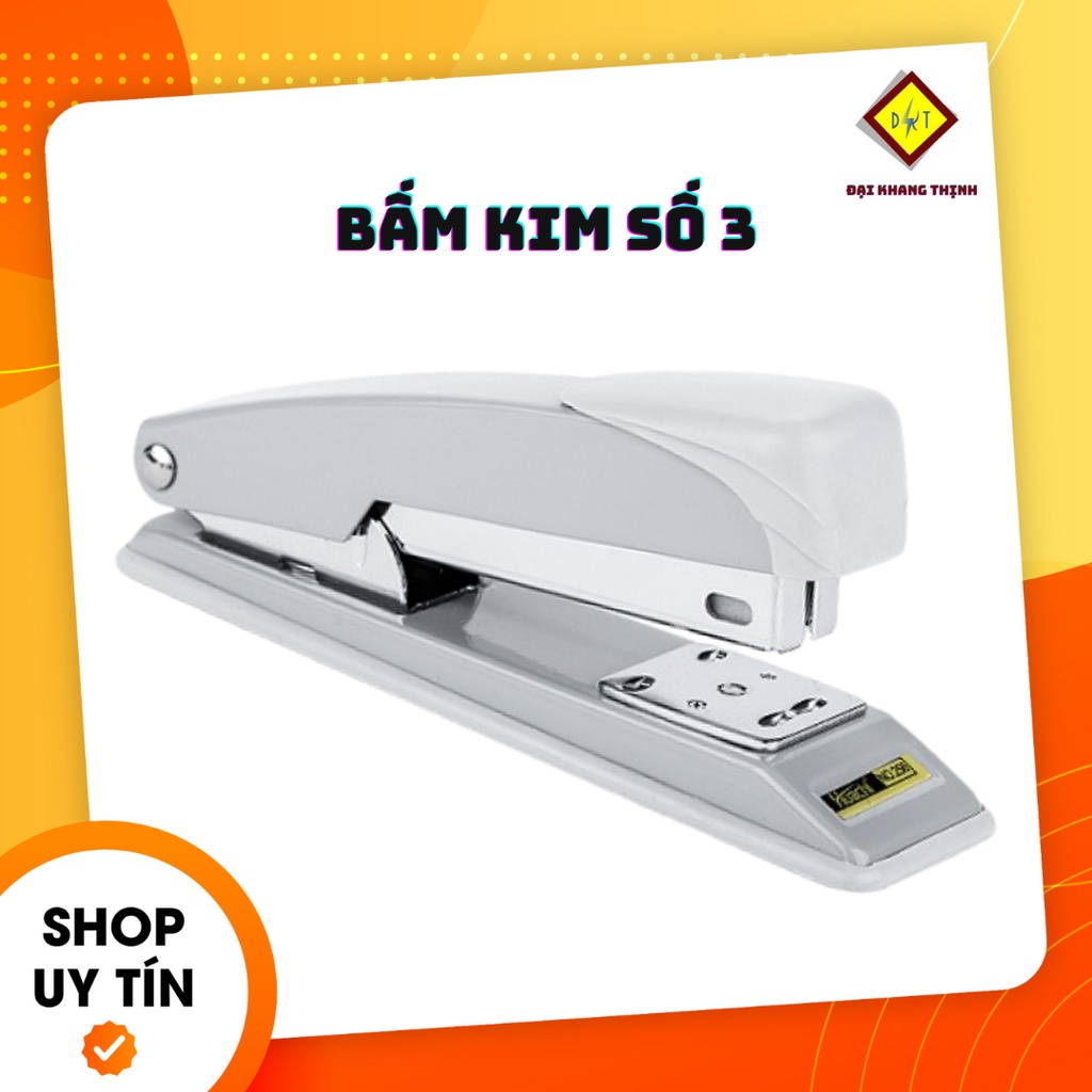 Bấm kim số 3 Eagle 206A Máy bấm kim số 3 Dập ghim số 3 Đồ bấm giấy size trung CAM KẾT CHẤT LƯỢNG