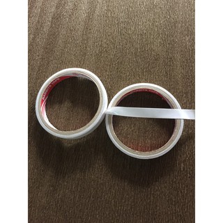10 Cuộn băng keo 2 mặt 12mm dài 7mét