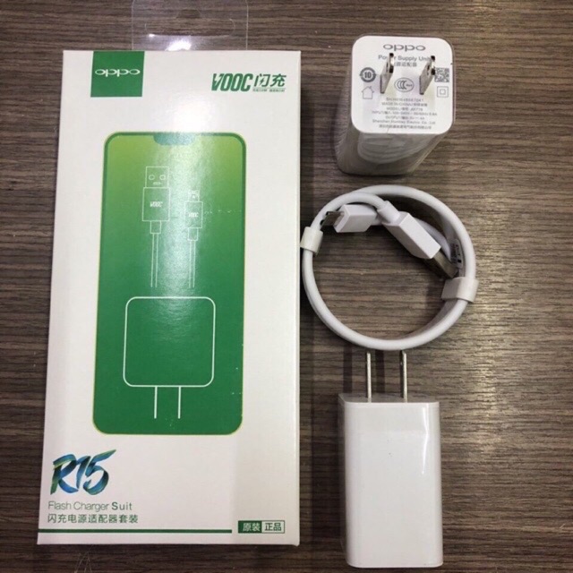 BỘ SẠC OPPO SIÊU NHANH R15