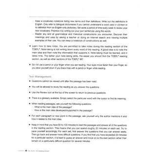 Building Skills For The TOEFL iBT Beginning - Reading