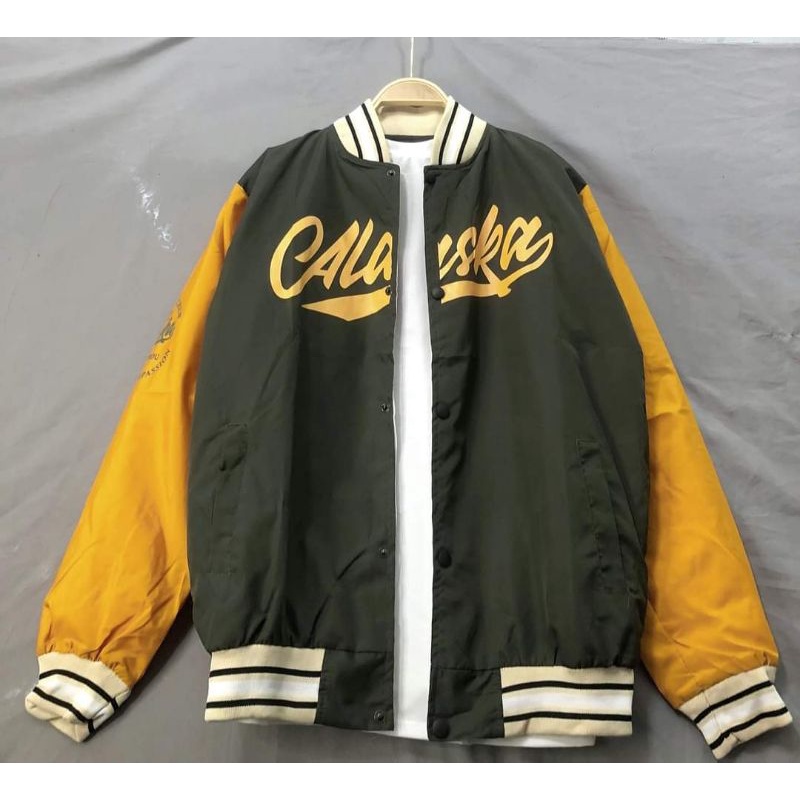Áo Khoác Bomber Bóng Chày Form Dành Cho Nam Nữ