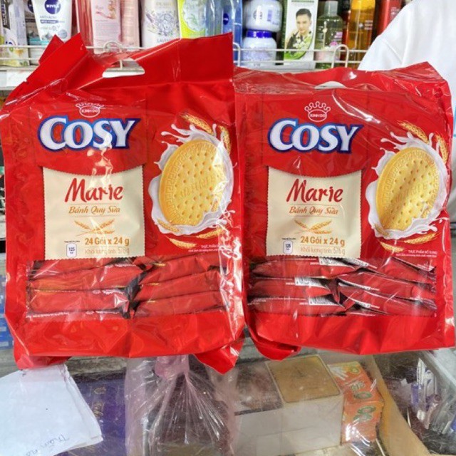 Bánh quy sữa Cosy Marie Bịch Từng Gói Nhỏ 240g/528g