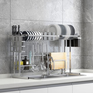 Kệ úp chén bát trên bồn rửa inox cao cấp 304