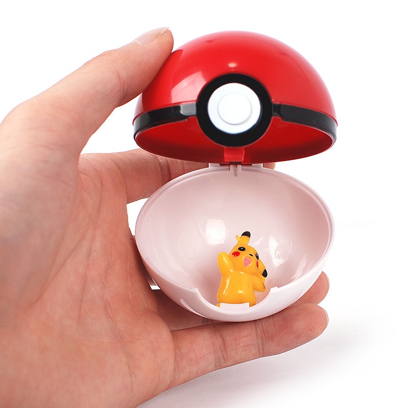 Bộ Búp Bê Bóng Pokeball 7cm Và Quái Vật Ngẫu Nhiên Dùng Làm Tặng Sinh Nhật Cho Bé Quà sinh nhật