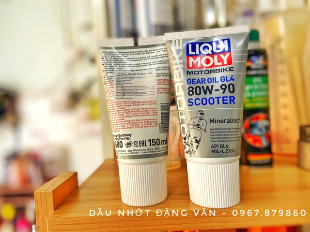 Nhớt Láp hộp số xe tay Ga Liqui Moly 80W90 GL4