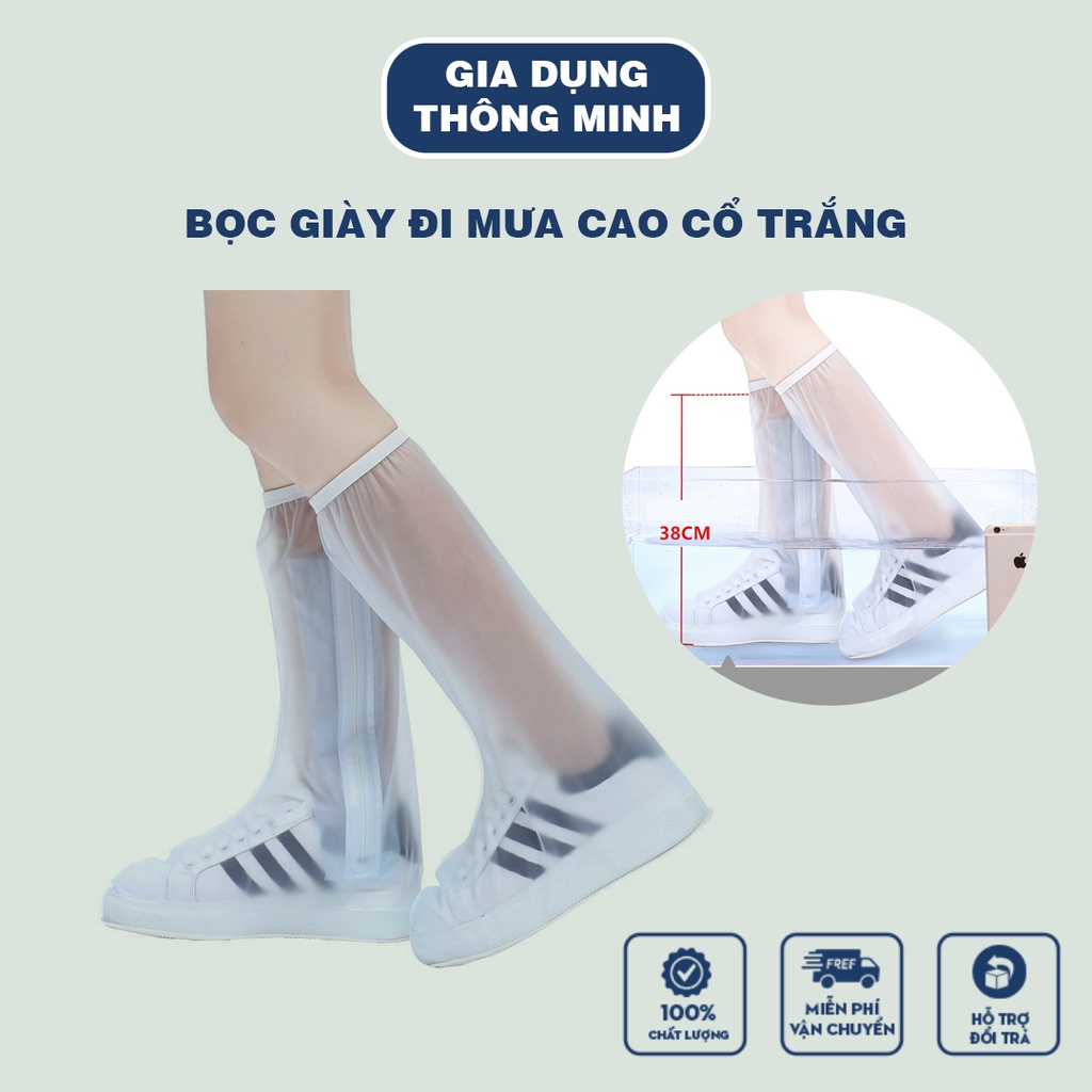 Ủng/ Bọc giày đi mưa cao cổ