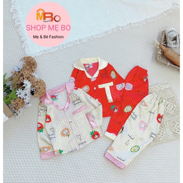 HOT - Đồ bộ PIJAMA bé gái đáng yêu cực xinh 8-20KG