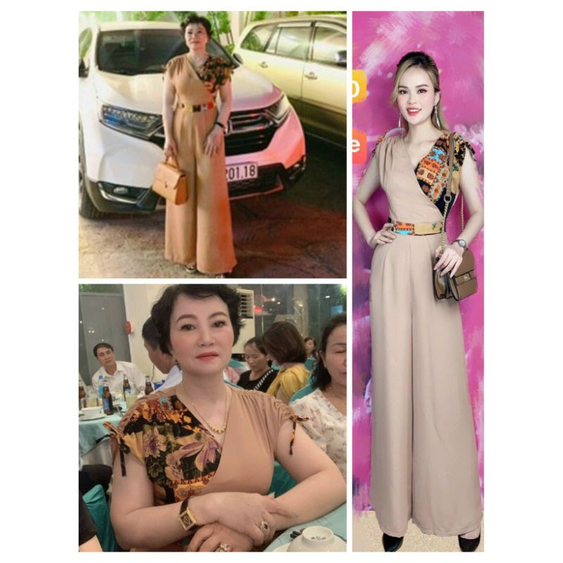 jumpsuit lụa hàng thiết kế CAO CẤP