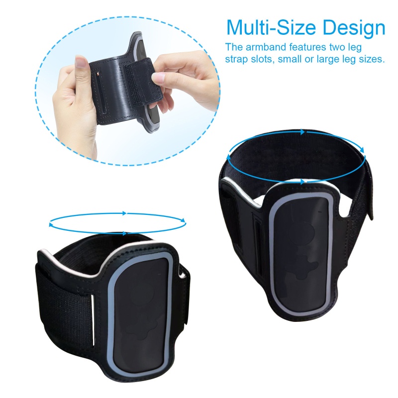 Bộ 2 Dây Đeo Chân Cố Định Máy Chơi Game Màu Đen Cho Người Lớn