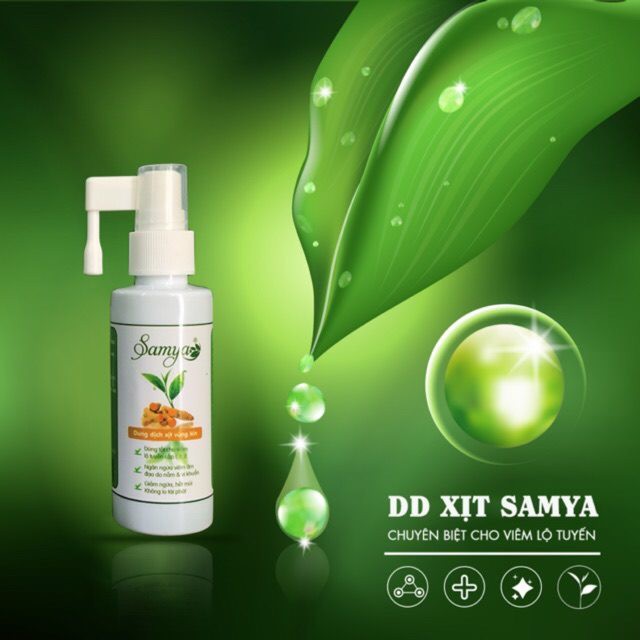 Dung Dịch Xịt Phụ Khoa Cao Cấp Samya