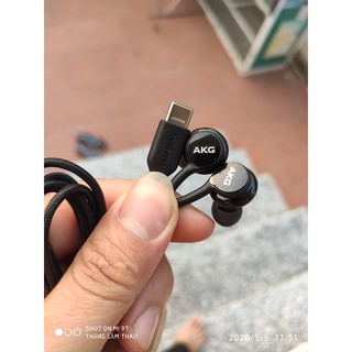 Tai nghe Samsung Note 10,S20 AKG chân Type C zin chính hãng + Tặng 4 nút tai phụ