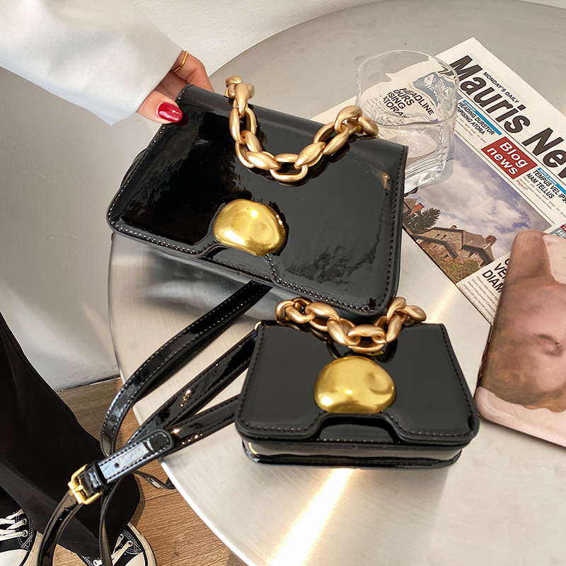 Túi đeo chéo IELGY da bóng thời trang